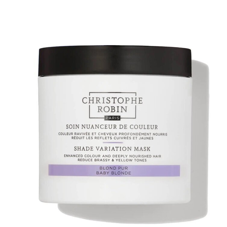 Tooniv mask Christophe Robin Shade Variation Mask Pure Blonde, 250ml цена и информация | Maskid, õlid, seerumid | kaup24.ee