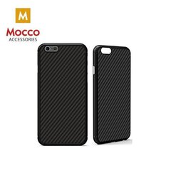 Kaitseümbris Mocco Carbon, sobib Samsung N950 Galaxy Note 8 telefonile, must hind ja info | Telefoni kaaned, ümbrised | kaup24.ee