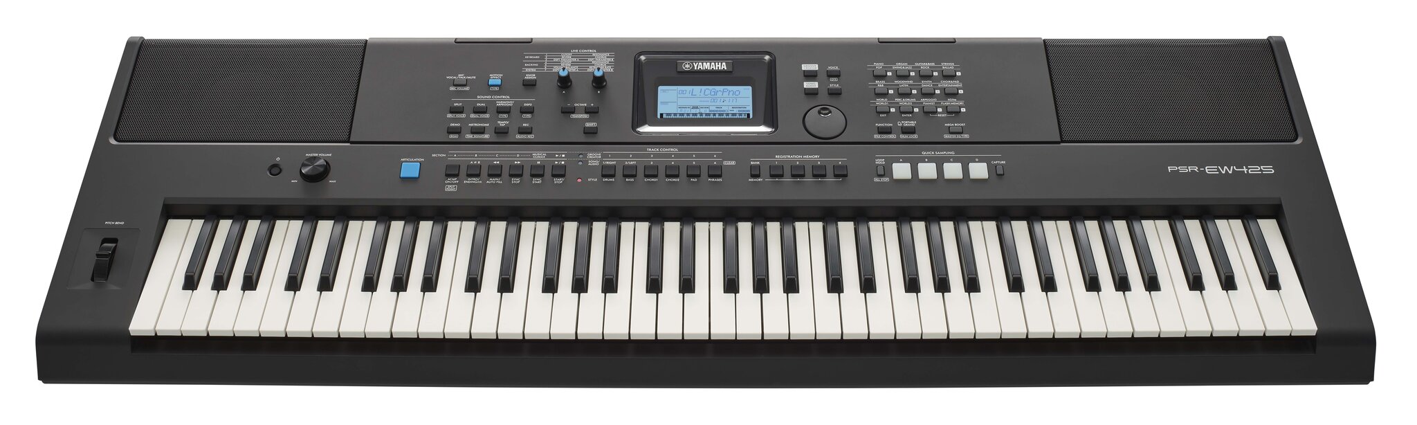 Süntesaator Yamaha PSR-EW425 цена и информация | Klahvpillid | kaup24.ee