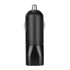 BlueStar Car Charger 12 V / 24 V / 1000 mA + Micro USB Cable Black цена и информация | Зарядные устройства для телефонов | kaup24.ee