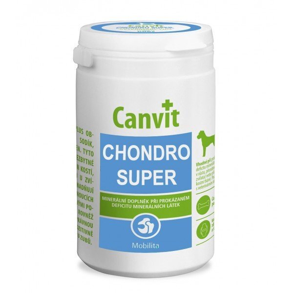 Canvit Chondro Super toidulisand koertele 500g цена и информация | Toidulisandid ja parasiitide vastased tooted | kaup24.ee
