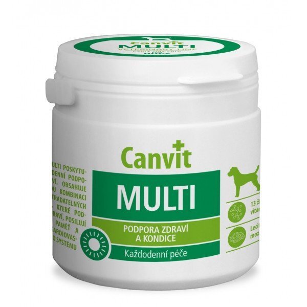 Vitamiinid koertele CANVIT MULTI N100, 100 g цена и информация | Toidulisandid ja parasiitide vastased tooted | kaup24.ee