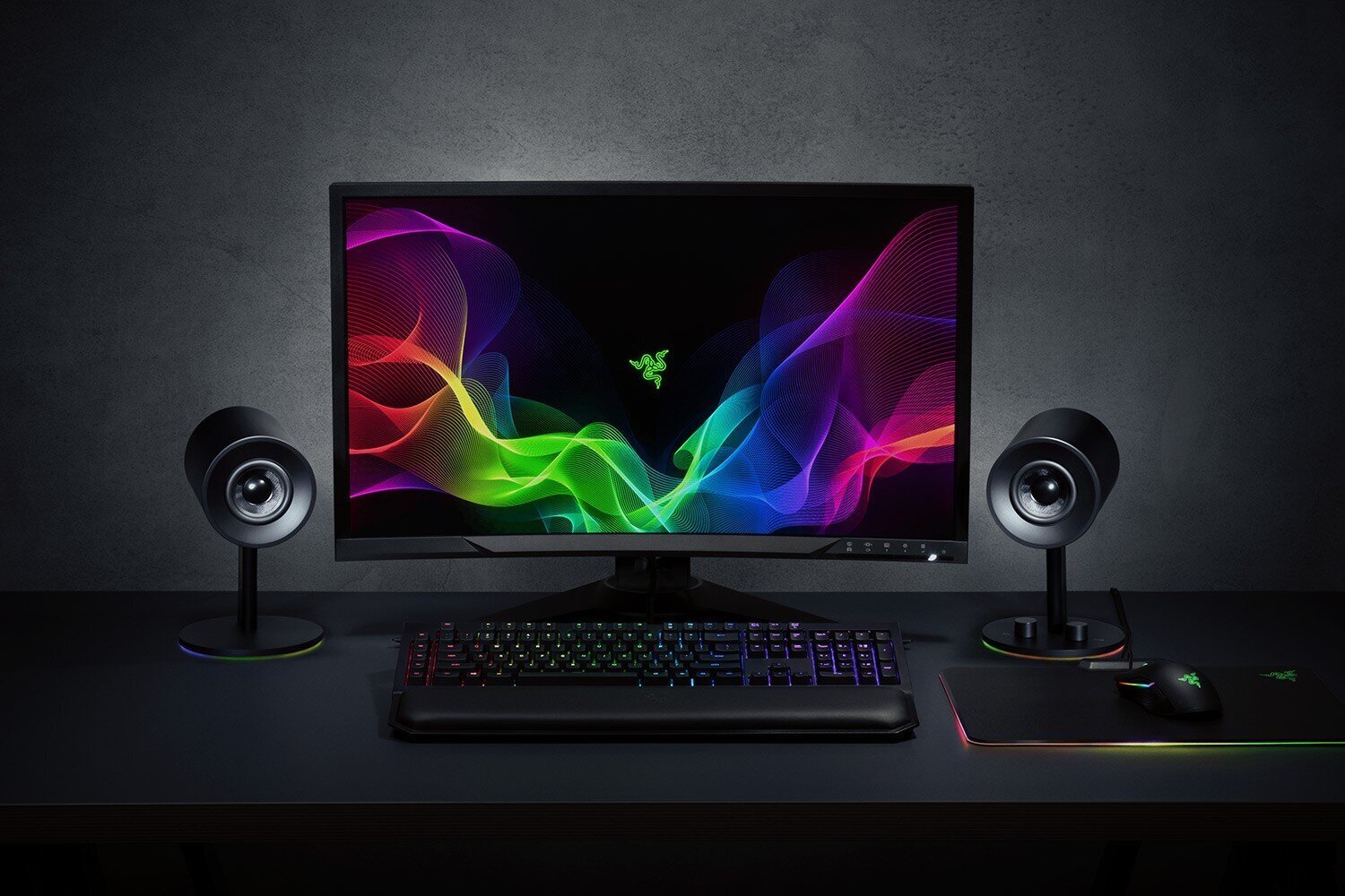 Razer Nommo 2.0 Chroma RGB, must цена и информация | Kõlarid | kaup24.ee