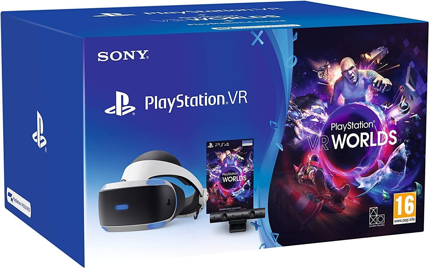 Sony PlayStation VR V2 Starter Pack (Camera V2 + VR Worlds + PS5 Adapter) hind ja info | Virtuaalreaalsuse prillid | kaup24.ee