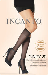 Naiste sokid Incanto Cindy 20 Den, must цена и информация | Женские носки | kaup24.ee