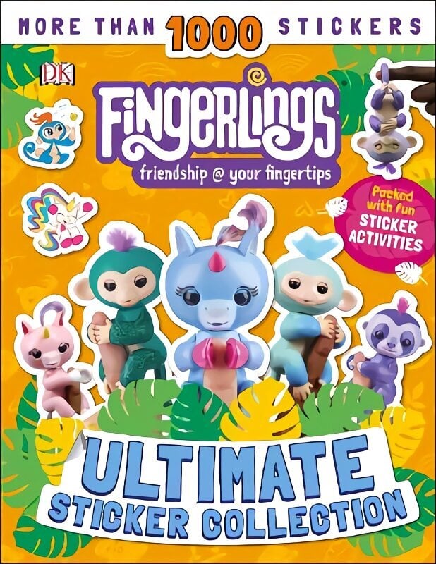 Fingerlings Ultimate Sticker Collection: With more than 1000 stickers цена и информация | Väikelaste raamatud | kaup24.ee