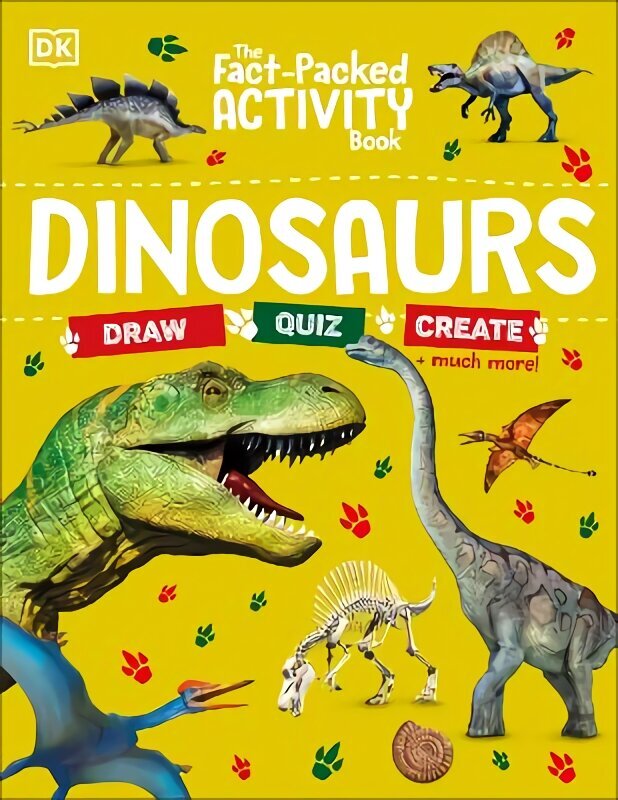 Fact-Packed Activity Book: Dinosaurs hind ja info | Väikelaste raamatud | kaup24.ee