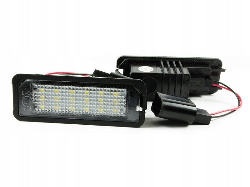 LED numbrimärgi valgustuskomplekt VW Passat B6 B7 Golfile 4 5 6 7 Seat Ibiza Leon цена и информация | Autopirnid | kaup24.ee