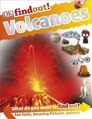 DKfindout! Volcanoes hind ja info | Noortekirjandus | kaup24.ee