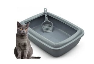 Kassile spaatliga liivakast цена и информация | Туалеты для кошек | kaup24.ee