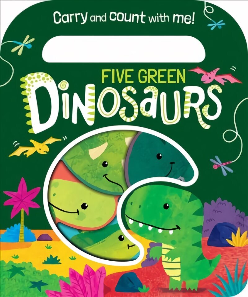 Five Green Dinosaurs hind ja info | Väikelaste raamatud | kaup24.ee
