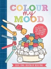 Colour My Mood: A cute activity book for tracking my feelings every day hind ja info | Väikelaste raamatud | kaup24.ee