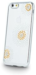 Kaitseümbris Beeyo Flower Dots, sobib Samsung Galaxy S6 telefonile, hõbedane hind ja info | Telefoni kaaned, ümbrised | kaup24.ee