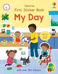 First Sticker Book My Day цена и информация | Книги для малышей | kaup24.ee