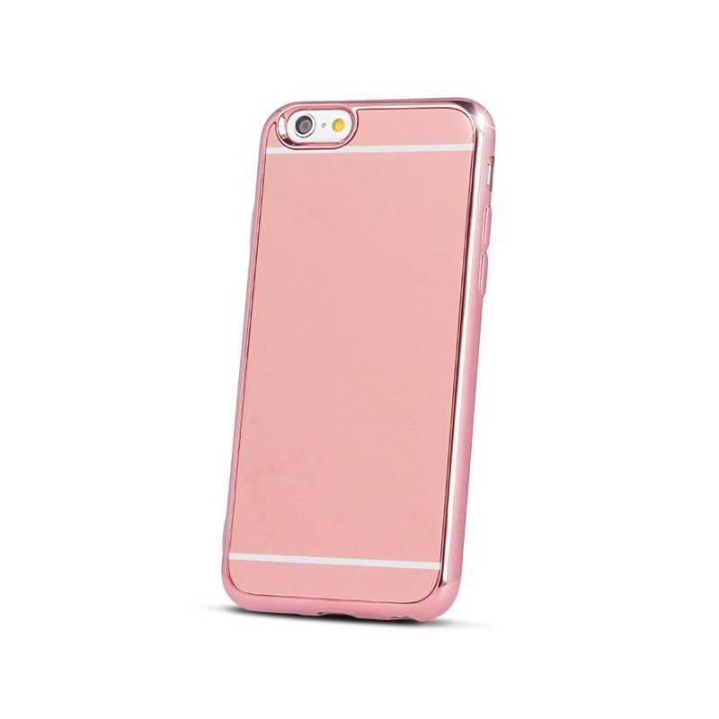 Beeyo Mirror Silicone Back Case With Mirror For Samsung A320 Galaxy A3 (2017) Pink цена и информация | Telefoni kaaned, ümbrised | kaup24.ee