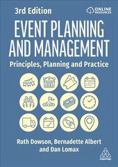 Event Planning and Management: Principles, Planning and Practice 3rd Revised edition цена и информация | Книги по экономике | kaup24.ee
