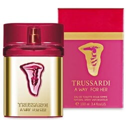 Trussardi A Way for Her EDT naistele 100 ml цена и информация | Женские духи | kaup24.ee