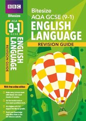 BBC Bitesize AQA GCSE (9-1) English Language Revision Guide for home learning, 2021 assessments and 2022 exams: for home learning, 2022 and 2023 assessments and exams цена и информация | Книги для подростков и молодежи | kaup24.ee