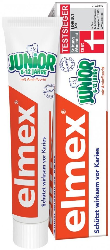 Elmex Junior hambapasta (75 ml) цена и информация | Suuhügieen | kaup24.ee