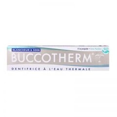 Buccotherm BIO Whitening & Care hambapasta (75ml) цена и информация | Для ухода за зубами | kaup24.ee