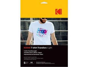 Kodak T-Shirt Transfers Light 5шт (3510560) цена и информация | Аксессуары для фотоаппаратов | kaup24.ee