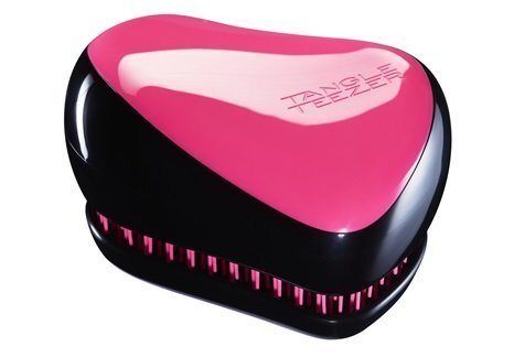 Juuksehari Tangle Teezer Compact Styler Pink Sizzle hind ja info | Juukseharjad, kammid, juuksuri käärid | kaup24.ee