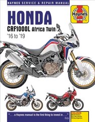 Honda CRF1000L Africa Twin Service & Repair Manual (2016 to 2018) цена и информация | Путеводители, путешествия | kaup24.ee