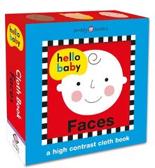Hello Baby Faces Cloth Book цена и информация | Книги для малышей | kaup24.ee