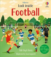 Look Inside Football UK 2021 hind ja info | Väikelaste raamatud | kaup24.ee