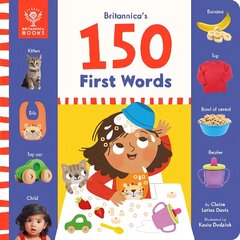 Britannica's 150 First Words hind ja info | Väikelaste raamatud | kaup24.ee