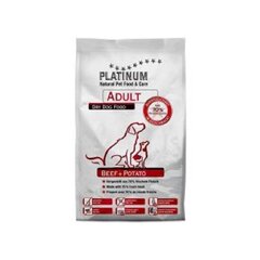 Сухой корм для взрослых собак с говядиной и картофелем Platinum Adult/ 1.5 кг цена и информация | Сухой корм для собак | kaup24.ee