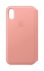 Apple Leather Folio MRGF2ZM/A Soft Pink цена и информация | Чехлы для телефонов | kaup24.ee