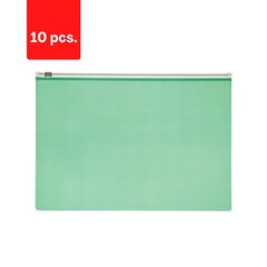 Kaust (ümbrik) lukuga CENTRUM, A4, sh. Värvipakis 10 tk. hind ja info | Kirjatarbed | kaup24.ee