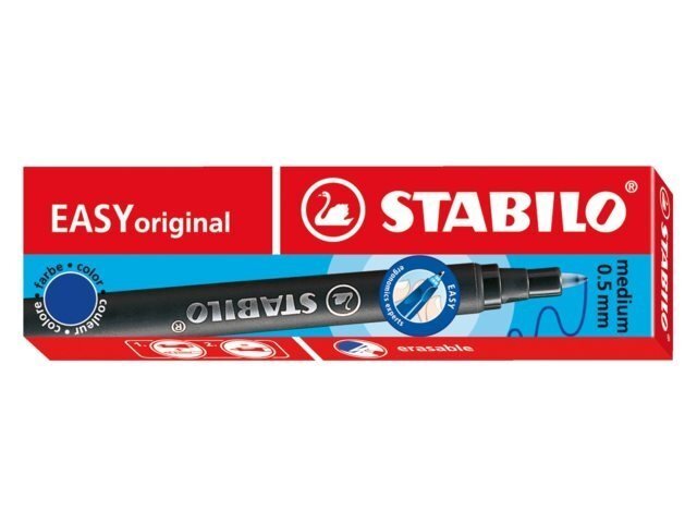 Tindipliiats Stabilo, 0.5 mm, 3 tk, sinine 6890/041 hind ja info | Kirjutusvahendid | kaup24.ee