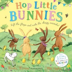 Hop Little Bunnies: Board Book цена и информация | Книги для малышей | kaup24.ee