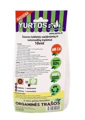 Sapropeeli tabletid, 10 tk. цена и информация | Рассыпчатые удобрения | kaup24.ee