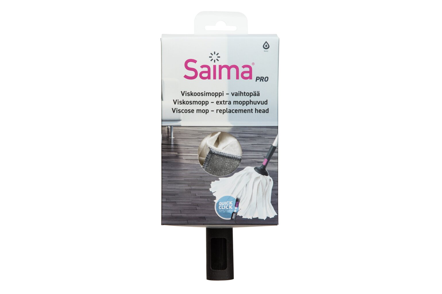 Vahetatav mopiotsik viskoosist Saima pro 300592 hind ja info | Puhastustarvikud | kaup24.ee