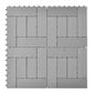 Hallid terrassiplaadid 11 tk WPC 30 x 30 cm hind ja info | Terrassipõrandad | kaup24.ee