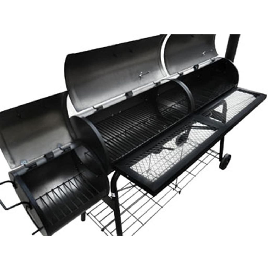 vidaXL grill-suitsuahi Nevada XL, must hind ja info | Grillid | kaup24.ee