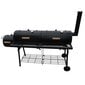 vidaXL grill-suitsuahi Nevada XL, must hind ja info | Grillid | kaup24.ee