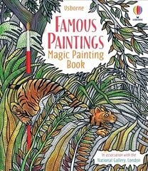 Famous Paintings Magic Painting Book UK 2021 hind ja info | Väikelaste raamatud | kaup24.ee