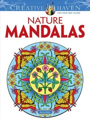 Creative Haven Nature Mandalas цена и информация | Книги для малышей | kaup24.ee