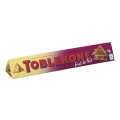 Молочный шоколад Toblerone Fruit & Nut, 100 г цена и информация | Сладости | kaup24.ee