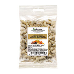 India pähklid Arimex, 100 g hind ja info | Pähklid, seemned, kuivatatud puuviljad | kaup24.ee