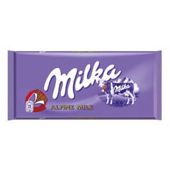 Piimašokolaad Milka Alpine Bar, 100 g hind ja info | Maiustused | kaup24.ee