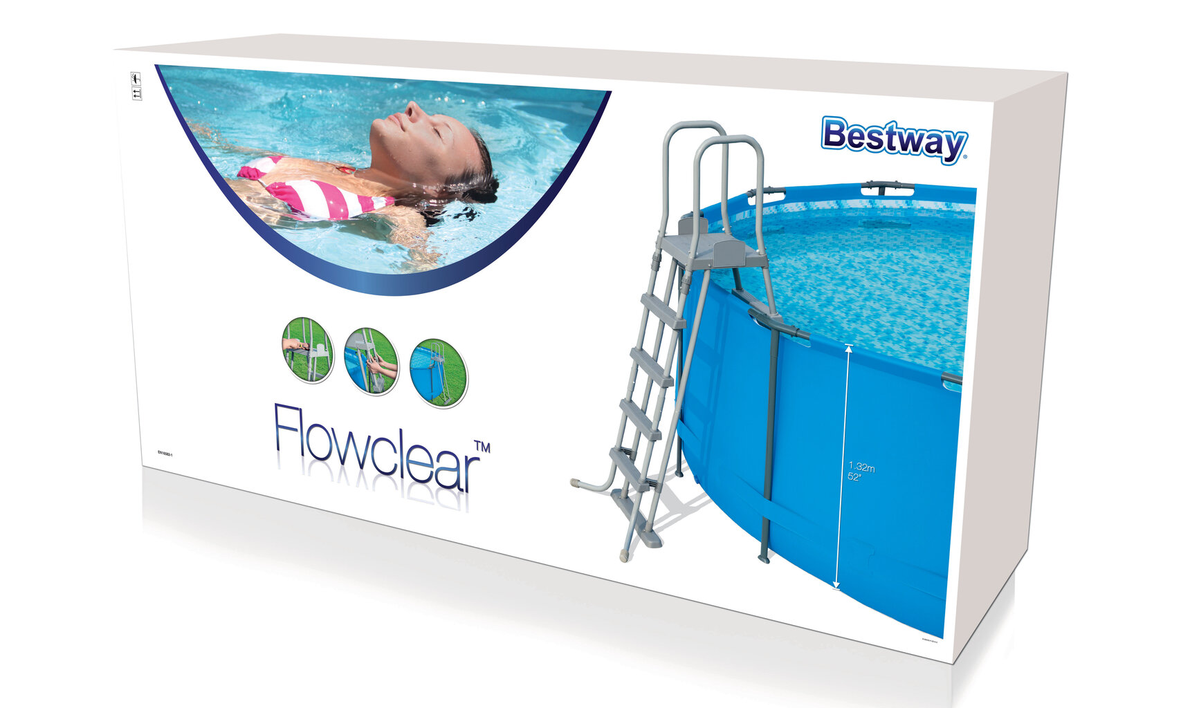 Basseiniredel Bestway Flowclear, 132 cm hind ja info | Basseinitehnika | kaup24.ee