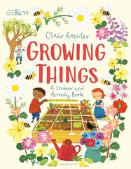 KEW: Growing Things: A Sticker and Activity Book hind ja info | Väikelaste raamatud | kaup24.ee