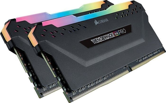 Corsair Vengeance RGB Pro, 64GB (2x32GB), DDR4, 3200MHz (CMW64GX4M2E3200C16) цена и информация | Operatiivmälu (RAM) | kaup24.ee