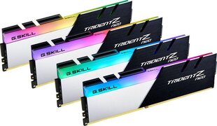 G.Skill Trident Z Neo, 32ГБ (4x8ГБ), DDR4, 3600МГц (F4-3600C14Q-32GTZNB) цена и информация | Оперативная память (RAM) | kaup24.ee