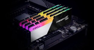 G.Skill Trident Z Neo, 32ГБ (4x8ГБ), DDR4, 3600МГц (F4-3600C14Q-32GTZNB) цена и информация | Оперативная память (RAM) | kaup24.ee